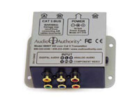 Audio Authority 9880T Enclosed Transmitter, top view