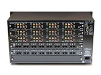 Audio Authority HLX-12C16D 12x16 Modular Matrix Distribution System, back panel