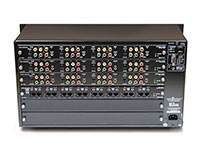 Audio Authority HLX-12C8D 12x8 Modular Matrix Distribution System, back panel