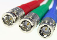 Canare's "True 75 Ohm" Impedance-matched BNC Connector