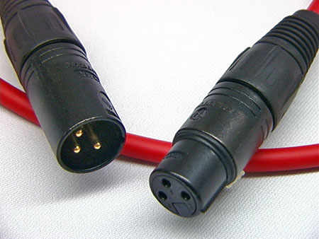 Canare L-4E6S Balanced Audio Interconnect Cable with Neutrik X-Series XLR Connectors
