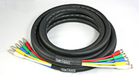 Canare V5-5C Jacketed RGBHV Video Cable - "Pro Series" 5-Channel Precision Cable, BNC to RCA, 4 meter
