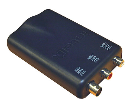 Intelix AVO-V1A2-F Composite Video and Stereo Audio Balun