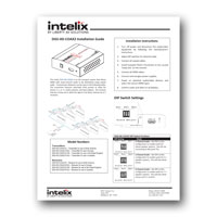 Intelix DIGI-HD-COAX2 HDMI over Coax Extender, Manual - Click to download PDF