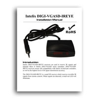Intelix DIGI-VGASD-IREMT IR Receiver - manual (click to download PDF)