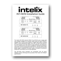 Intelix INT-HD70-TX Installation Guide - PDF
