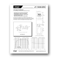 Jensen Transformers JT-10KB-DPC Data Sheet - click to download PDF