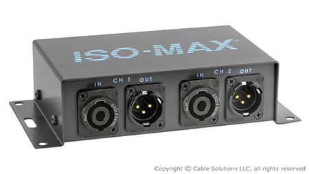 Jensen Transformers SP-2SX ISO-MAX Stereo Speaker to Line converter
