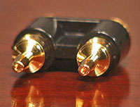 Vampire Wire #DB Double Banana Plugs, end view