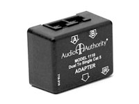 Audio Authority 1110 2-to-1 Cat 5 Converter input side