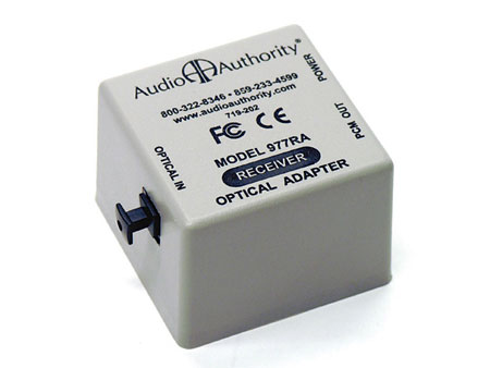 Audio Authority 977RPO TOSLink Optical to Coaxial Digital Audio Converter.