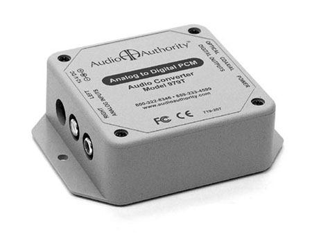 Audio Authority 979T Analog Audio to Digital Audio (PCM) Converter
