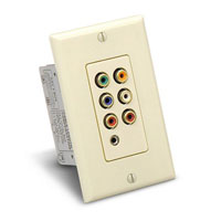 Audio Authority 9879 Single-gang Decora Wallplate Reveiver - Click here to view product page