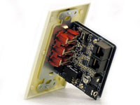 Audio Authority 9879 Wallplate, back view
