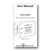 Audio Authority 9A60A User Manual - click to download PDF