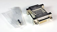 Cable Solutions ADA-DVI-FF DVI Female to Female Adapter, included