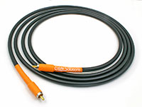 Cable Solutions "Signature Series 77" Spec Your Own RCA Interconnect Cable, orange