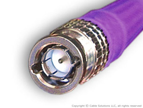 Canare LV-61S Video Coaxial Cable 500' / Purple LV-61S 153M Pur