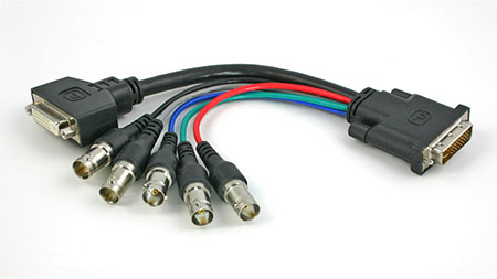 Gefen ADA-DVI-2-DVIRGBHV DVI to DVI and RGBHV Adapter Cable