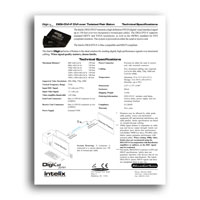 Intelix DIGI-DVI-F DVI over Twisted-Pair Balun / Extender - Specs (click to download PDF)