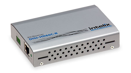 Intelix DIGI-HD60C-R HDMI, bi-directional IR, RS232 and Ethernet  via HDBaseT Receiver