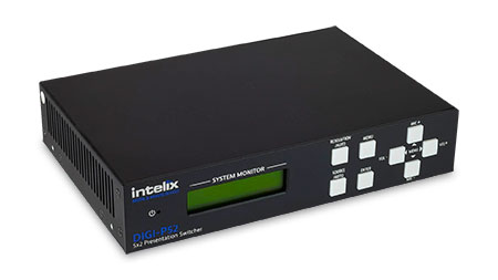 Intelix DIGI-P52 Presentation Switcher/Scaler with HDMI, VGA and HDBaseT Outputs