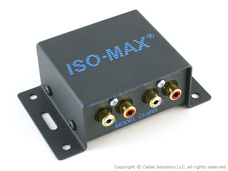 Jensen Transformers CI 2RR ISO MAX Stereo Audio Input Ground Isolator