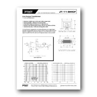 Jensen Transformers JT-11-BMCF Specs - click to download PDF