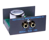Jensen Transformers SUB-1RR ISO-MAX Low-Frequency Audio Input Isolator / Hum Eliminator - inside view