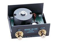 Jensen Transformers VB-1RR  ISO-MAX Baseband-Composite Video Isolator with RCA Connectors, shown with cover removed