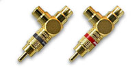 Vampire Wire #Y Gold-plated "Y" Adapters